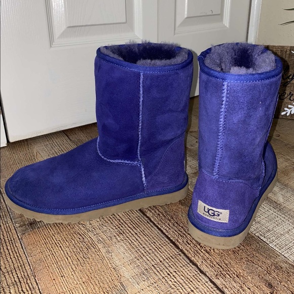 UGG Shoes - UGG Classic Short ll Purple Boots